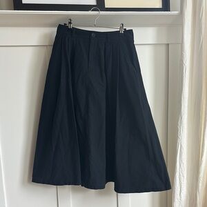 Cider Black Midi Skirt